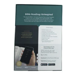 NLT Large Print Thinline Reference Bible, Filament Enabled Edition (Red Letter, -Cheap Book Store 100 0006 5