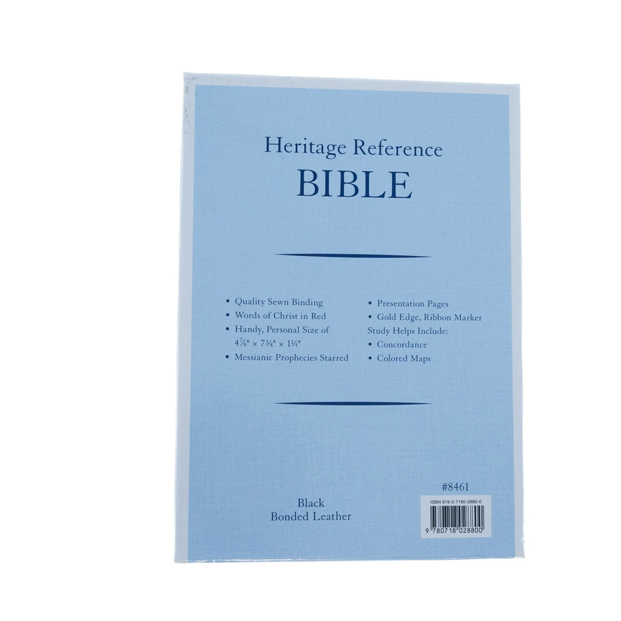 KJV Bible Heritage Reference Black Bonded Leather 4 KJV Bible Heritage Reference Black Bonded Leather - Image 2