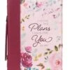 BC: The Plans I Have For You Plum Floral Faux Leather Medium -Cheap Book Store 124 0247 0