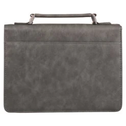 BC: Trust In The LORD Gray And Black Faux Leather Large 5 BC: Trust In The LORD Gray And Black Faux Leather Large -Cheap Book Store 124 0255 1