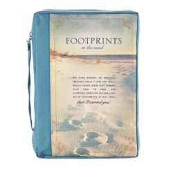 BC: Footprints Poly Canvas X Large