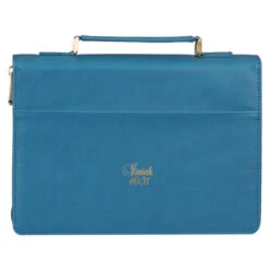 BC: Hope In The LORD Floral Mediterranean Blue Faux Leather Medium 7 BC: Hope In The LORD Floral Mediterranean Blue Faux Leather Medium -Cheap Book Store 124 0322 1