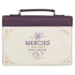 BC: His Mercies Are New Dark Amethyst Purple Fashion Medium