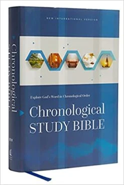 NIV Chronological Study Bible, Hardcover, Comfort Print