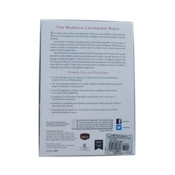 NKJV, Maxwell Leadership Bible, Third Edition, Imitation Leather, Black, Comfort -Cheap Book Store 200 0228 5