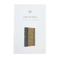 ESV Thinline Bible -Cloth Over Board, Polka Dots -Out Of Print -Cheap Book Store 200 0441 1