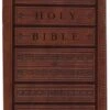 ESV Large Print Personal Size Bible Trutone, Brown, Engraved Mantel Design -Cheap Book Store 200 0452 2