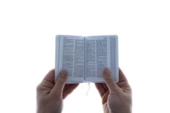 KJV Baby’s New Testament With Psalms, White Imitation Leather -Cheap Book Store 200 0465 3