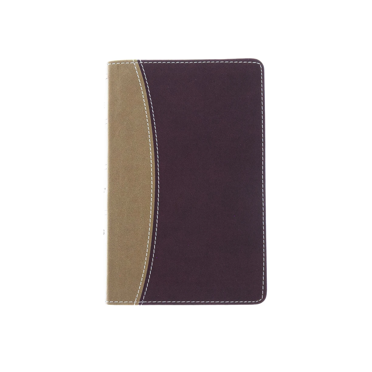 Amplified Holy Bible, Compact, Imitation Leather, Tan/Burgundy 3 Amplified Holy Bible, Compact, Imitation Leather, Tan/Burgundy