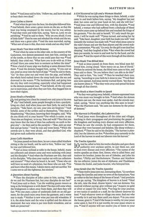 ESV Outreach New Testament, Blue Paperback 8 ESV Outreach New Testament, Blue Paperback - Image 6