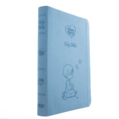 ICB Precious Moments Holy Bible – Blue Edition Imitation Leather
