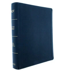 KJV Study Bible, Full-Color, Navy Leathertouch -Cheap Book Store 206 0172 2