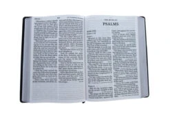 KJV Super Giant Print Reference Bible, Black Genuine Leather -Cheap Book Store 206 0234 3