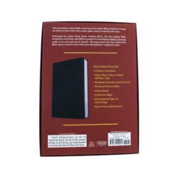 KJV Super Giant Print Reference Bible, Black Genuine Leather -Cheap Book Store 206 0234 5