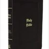KJV Thinline Bible, Large Print, Black Leathersoft