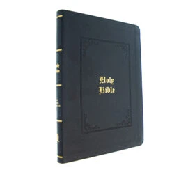 KJV Thinline Bible, Large Print, Black Leathersoft -Cheap Book Store 206 0277 2
