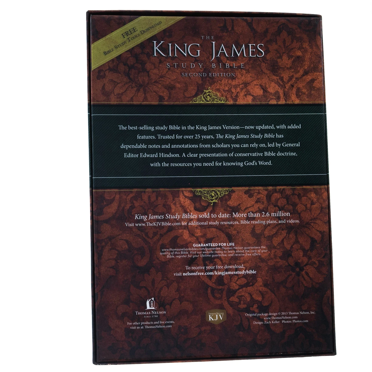 KJV Study Bible Second Edition-Black Bonded Leather Indexed 7 KJV Study Bible Second Edition-Black Bonded Leather Indexed - Image 5