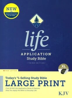 KJV Life Application Study Bible, Third Edition, Large Print (Red Letter, Hardco