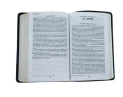 KJV Black, Genuine Leather, Single-Column Bible -Out Of Print -Cheap Book Store 206 0436 4