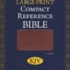 KJV Large Print Compact Reference Bible-Espresso Flexisoft -Cheap Book Store 206 0581 0