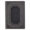 KJV Super Giant Print Bible Two-Tone Gray Faux Leather -Cheap Book Store 206 0627 0