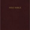 KJV Deluxe Reference Bible Super Giant Print, Burgundy, -Cheap Book Store 206 0728 0