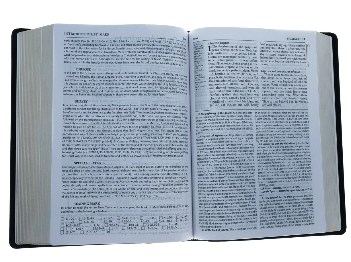 KJV Fire Bible: Black Bonded Leather Edition 6 KJV Fire Bible: Black Bonded Leather Edition - Image 4