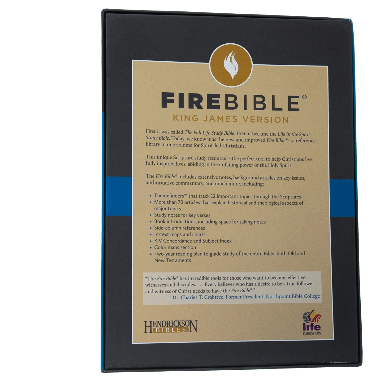 KJV Fire Bible: Black Bonded Leather Edition 7 KJV Fire Bible: Black Bonded Leather Edition - Image 5