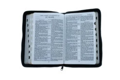 KJV Classic Reference Bible Calfskin Zipper Thumb Index -Cheap Book Store 206 0799 4