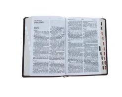KJV Large Print Personal Size Reference Bible, Brown Leathertouch Indexed -Cheap Book Store 206 0824 3 1