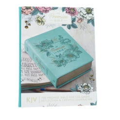 KJV Teal Faux Leather Hardcover My Promise Bible