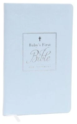 KJV Baby’s First New Testament, Leathersoft, Blue