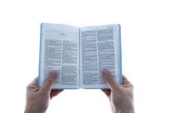 KJV Baby’s First New Testament, Leathersoft, Blue -Cheap Book Store 206 0867 4