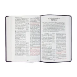 KJV Large Print Center-Column Reference Bible – Purple -Cheap Book Store 206 0873 3 1