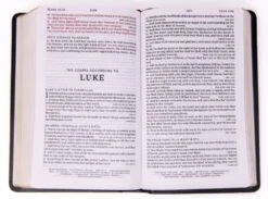 KJV Personal Size Large Print Genuine Leather – Black -Cheap Book Store 206 0877 2 1