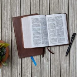 KJV Compact Bible, MacLaren Series, Leathersoft, Brown -Cheap Book Store 206 0907 2