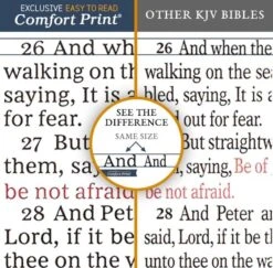 KJV Compact Bible, MacLaren Series, Leathersoft, Brown -Cheap Book Store 206 0907 4