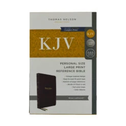 KJV Large Print Reference Bible, Vintage Series – Burgundy -Cheap Book Store 206 0934 1