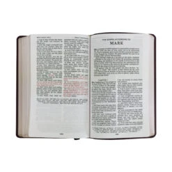KJV Large Print Reference Bible, Vintage Series – Burgundy -Cheap Book Store 206 0934 4