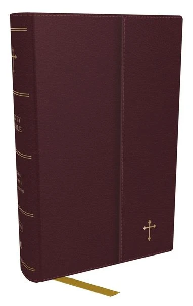 KJV Compact Reference Bible, Leatherflex, Burgundy With Flap 3 KJV Compact Reference Bible, Leatherflex, Burgundy With Flap