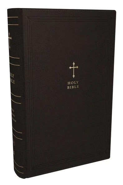 KJV Compact Reference Bible, Leathersoft, Black W/ Zipper 3 KJV Compact Reference Bible, Leathersoft, Black W/ Zipper