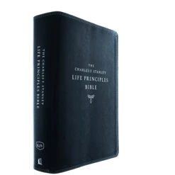 KJV, Charles F. Stanley Life Principles Bible, 2nd Edition, Leathersoft, Black -Cheap Book Store 206 1051 1