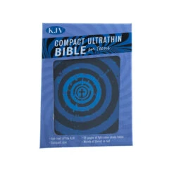 KJV Compact Ultrathin Bible For Teens, Blue Vortex LeatherTouch -Cheap Book Store 206 1053 1