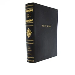 KJV, Personal Size Reference Bible, Sovereign Collection, Genuine Leather, Black -Cheap Book Store 206 2135 2