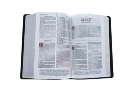 KJV, Personal Size Reference Bible, Sovereign Collection, Genuine Leather, Black -Cheap Book Store 206 2135 4