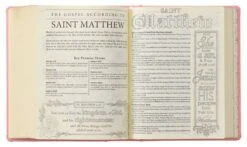 KJV Pink Hardcover Faux Leather My Promise Bible -Cheap Book Store 206 2137 4