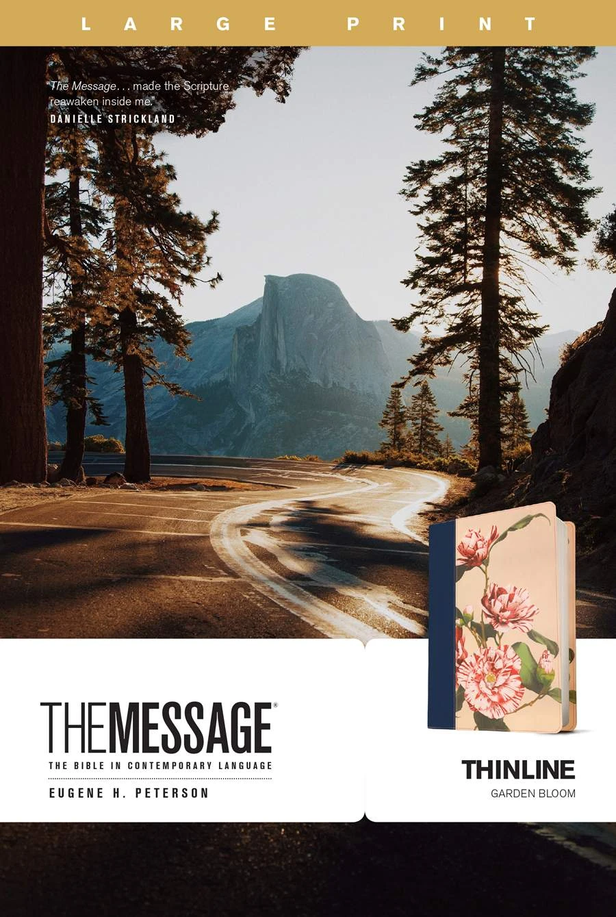 The Message Thinline, Large Print Floral 3 The Message Thinline, Large Print Floral
