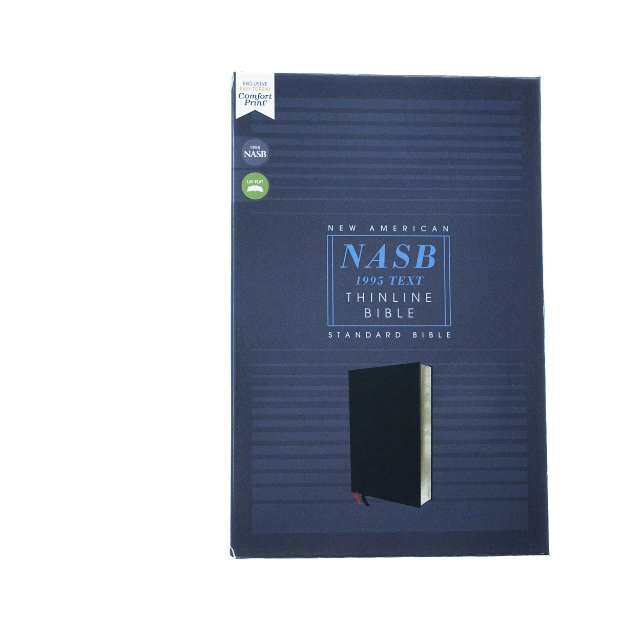 NASB, Thinline Bible, Bonded Leather, Black, Red Letter Edition 4 NASB, Thinline Bible, Bonded Leather, Black, Red Letter Edition - Image 2