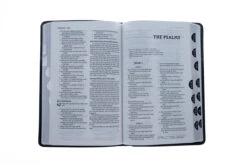 NASB, Thinline Bible, Leathersoft, Black, 1995 Text, Thumb Indexed -Cheap Book Store 208 0055 3