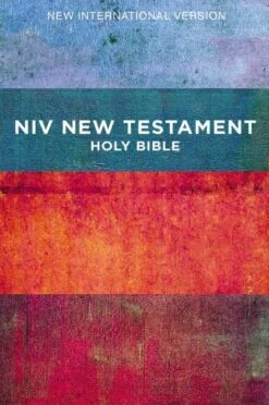 NIV, Outreach New Testament, Red/Blue Stripes